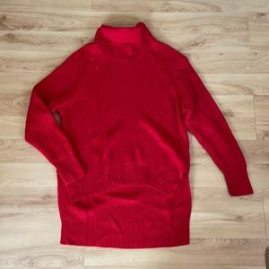 Wilfred high-low turtle neck sweater